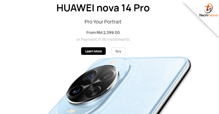 You can now pre-order the HUAWEI Nova 14 series from RM1299
