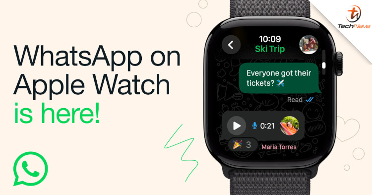WhatsApp is officially available for Apple Watch