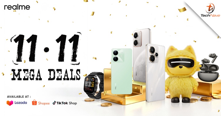 realme 11.11 Mega Deals Sale coming soon with discounts up to 80% and flash offers from RM1