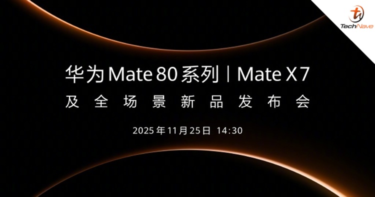 Huawei confirms 25 November launch for Mate 80 Series and Mate X7 Foldable