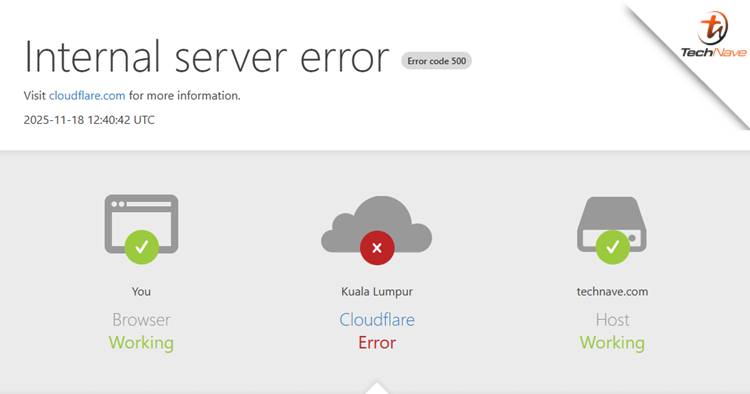 Cloudflare down, affecting major outage worldwide including X and more