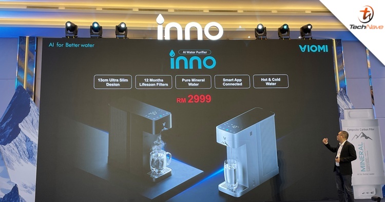 VIOMI AI Water Purifier Inno Malaysia release - Intelligent purification and hydration technology, priced at RM2999