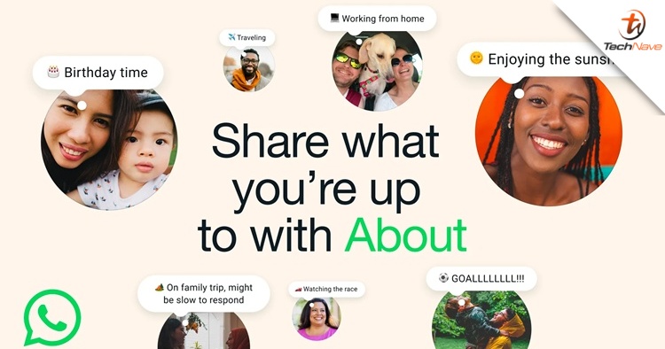 WhatsApp revamps its original “About” feature to share what you are up to