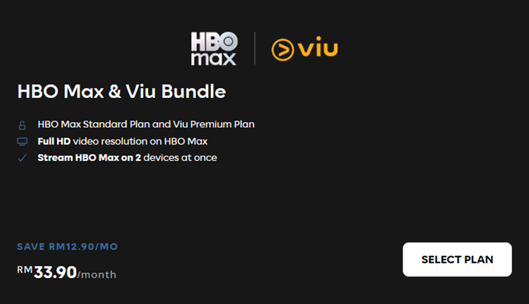 HBO Max & Viu Bundle now available in Malaysia for RM33.90 per month ...