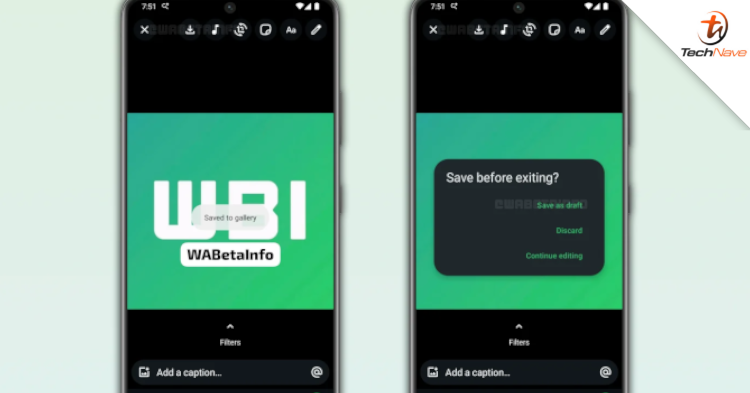 WhatsApp is testing a save draft feature, which makes status editing easier