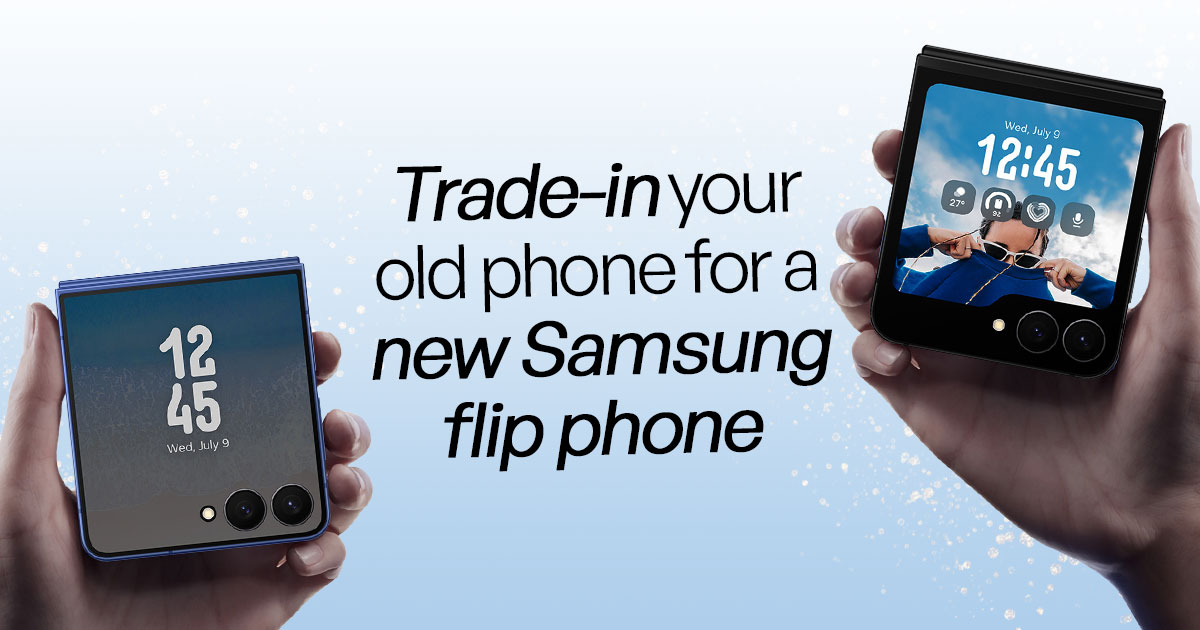 Save up to RM2550 this Christmas on a Samsung Galaxy Z Flip7 or Z Flip7 FE