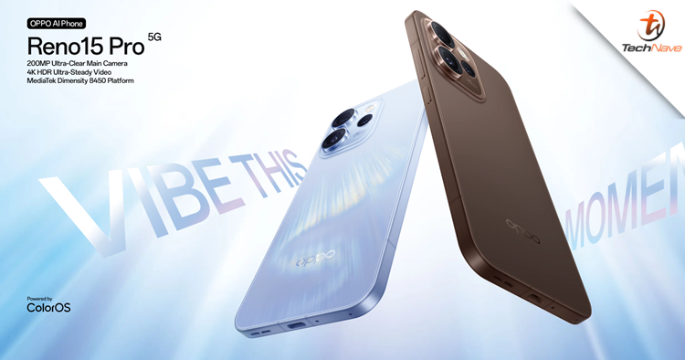 OPPO Reno15 Series Malaysia release - Dimensity 8450 chipset and up to 12GB + 512GB, starting price at RM1499