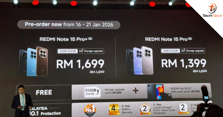 Redmi Note 15 Pro and Pro+ Malaysia release - Dimensity 7400 Ultra SoC, 200Mp primary camera, 6580mAh battery and more from RM1399