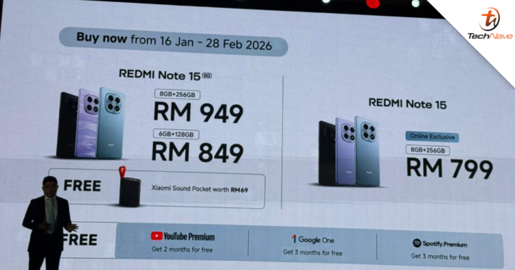 Redmi Note 15 4G and 5G Malaysia release - MediaTek Helio G100 Ultra SoC, 108MP primary camera, 6000mAh battery and more from RM799