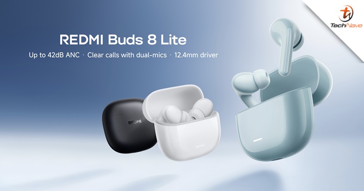 REDMI Buds 8 Lite Malaysia release - Entry-level ANC earbuds and up to 36 hours of battery life, priced at RM129