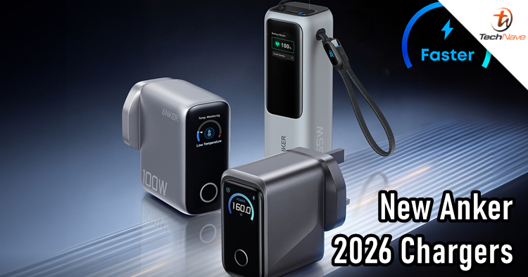 Anker Smart Display Charger Malaysia release - Up to 160W fast charging and more, starting price at RM229