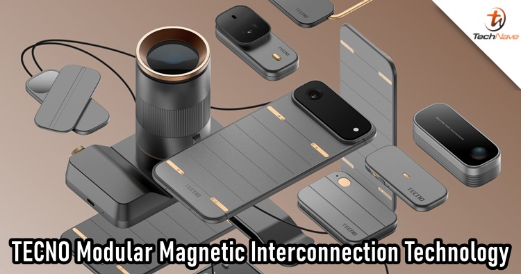 TECNO to showcase a modular phone with Magnetic Interconnection Technology