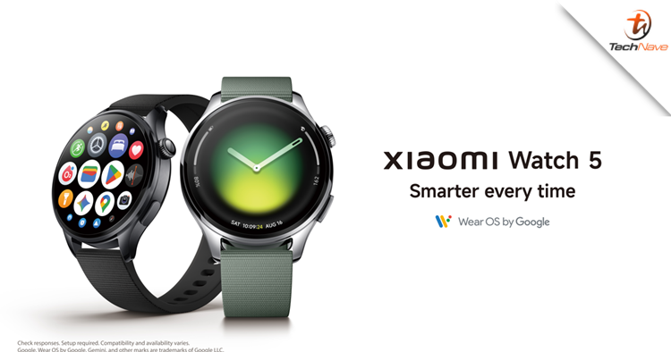 Xiaomi Watch 5 Malaysia release - Wear OS 6 and Built-In Google Gemini, priced at RM1199