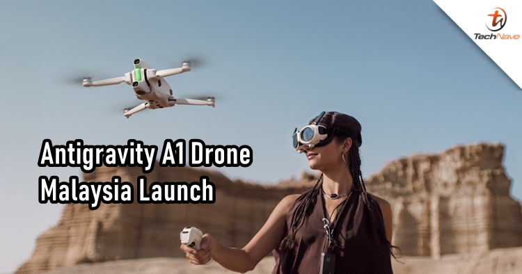 Antigravity A1 Drone Malaysia release - Vision Goggles pilot experience with 8K video capture, starting price at RM6099