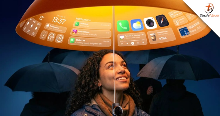 OPPO “Find U” smart umbrella unveiled in April Fools’ surprise