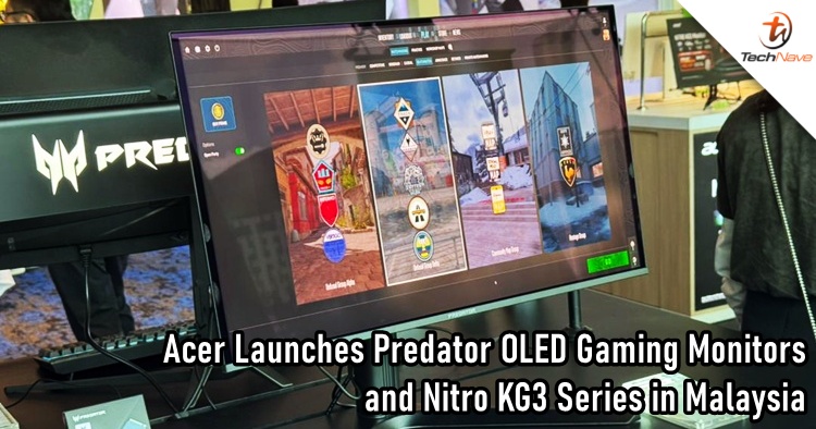 Acer Predator OLED Gaming Monitors and Nitro KG3 Series Malaysia release - Up to 34 inches and OLED display, starting price at RM479