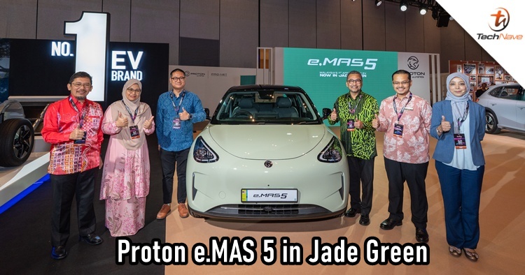 PRO-NET showcases a new Jade Green e.MAS 5 at Penang Autoshow 2026