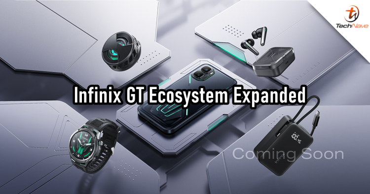 Infinix GTBUDS 5 and GTWATCH 5 Pro Malaysia release - 50dB Hybrid ANC and AI-driven tracker, starting promo price at RM152