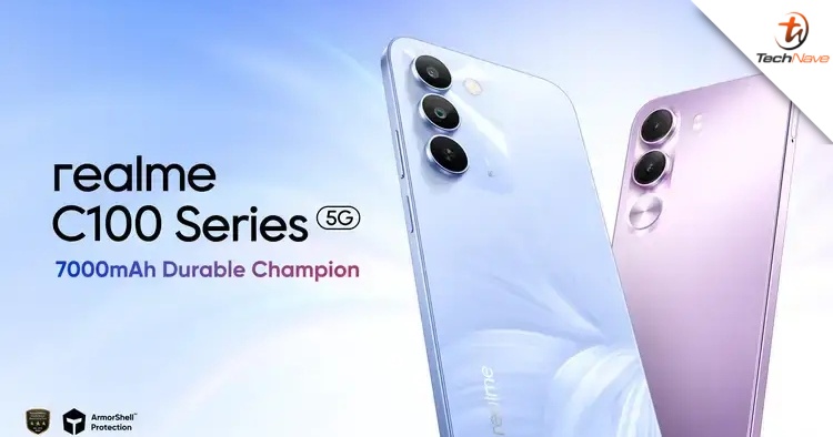 realme C100 Series Malaysia release - Up to 7000mAh Titan Battery and Dimensity 6300 chipset, starting price at RM599