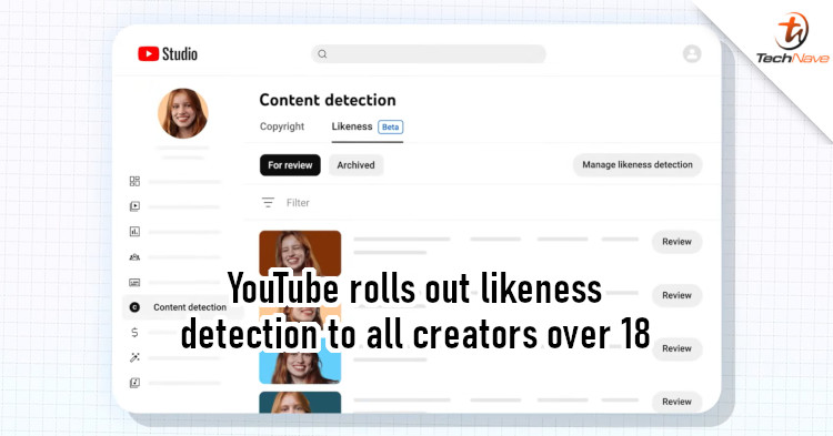YouTube expands its likeness detection to all creators over 18 years of age