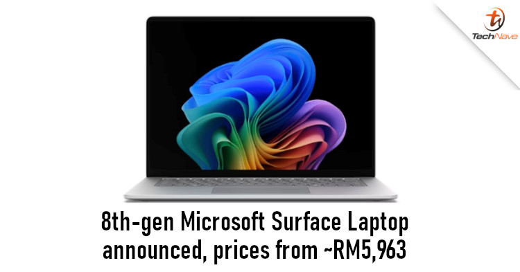 Microsoft Surface Laptop 8 release - Intel Core Ultra 5 Processor 325, anti-reflective display, up to 23 hours battery life, and more from ~RM5,963