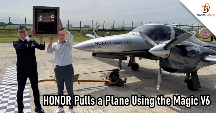 HONOR Magic V6 launching in Malaysia on 4 June (and it also pulled a plane)