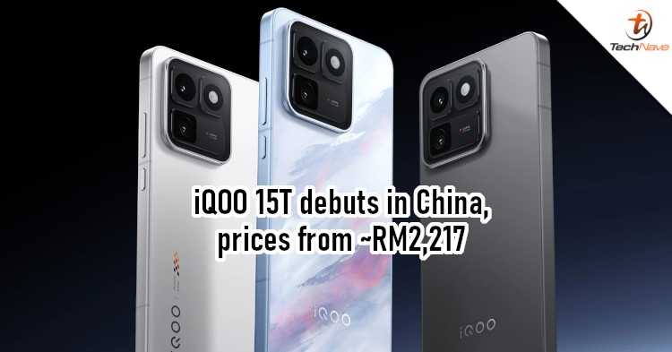 iQOO 15T release - Dimensity 9500 chipset, 200MP main camera, 8000mAh battery, and more from ~RM 2,217