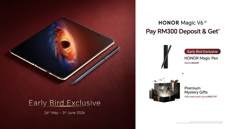 HONOR Magic V6 Opens for Early Bird Bookings KV (Landscape).jpg