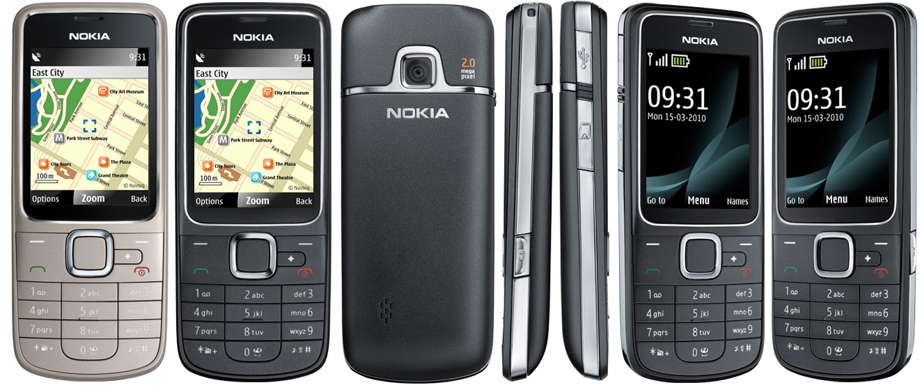 nokia 2710 menu