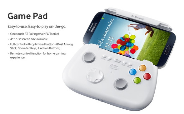 Samsung Releases Galaxy S4 Game Pad Controller