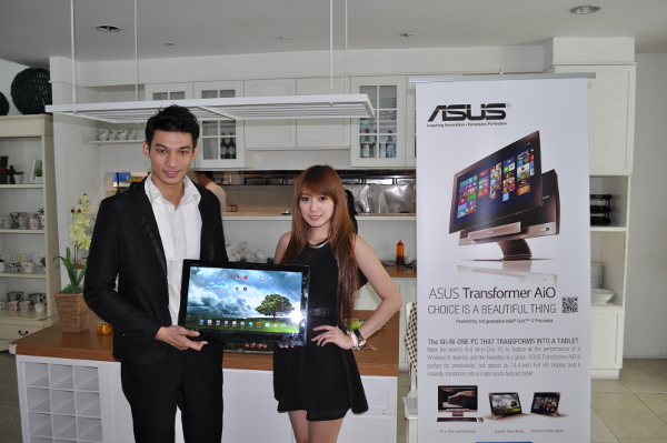 ASUS Transformer AiO Launch in Malaysia World's First Windows 8 + Android Tablet PC