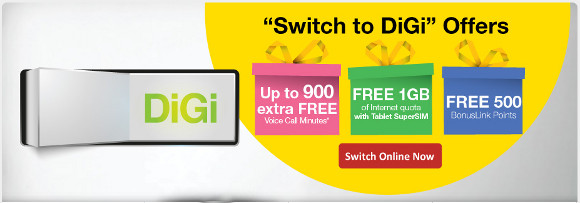 Switch to DiGi and Get Rewarded