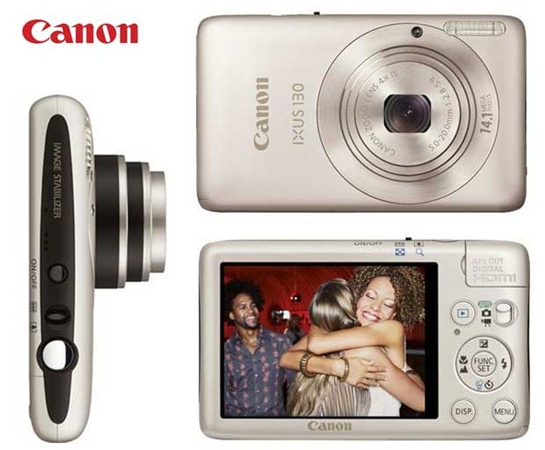 canon ixus 130 specs