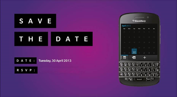 BlackBerry Q10 coming to Malaysia end of April 2013