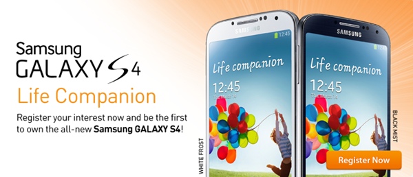 U Mobile opens up Samsung Galaxy S4 / S IV Pre-registration