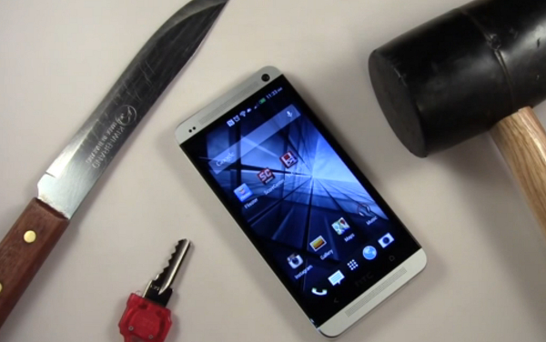 HTC One Takes on Hammer, Knife and Key