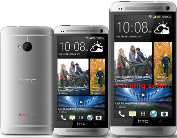Rumours: Bigger 5+ inch HTC One Coming Soon
