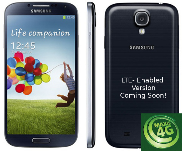 LTE-enabled Samsung Galaxy S4 Coming to Maxis Soon