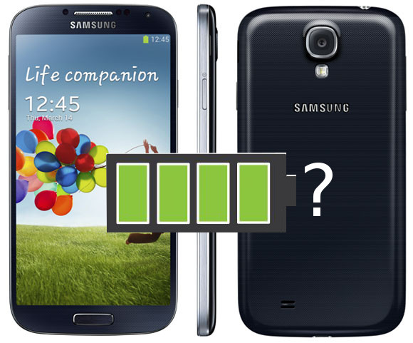 Exynos 5 Octa powered Samsung Galaxy S4 I9500 Battery Tests Completed