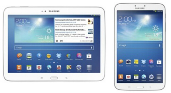 Samsung Galaxy Tab 3 8-inch and 10.1-inch Announced
