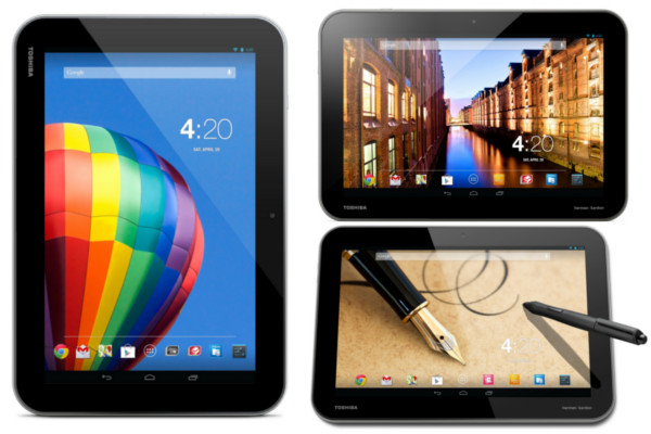 Toshiba Announces 3 New Excite Tablets