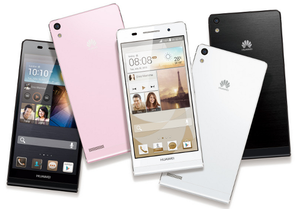 Huawei Announce World's Slimmest 6.18mm Smartphone Ascend P6