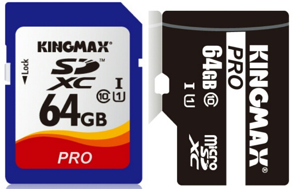 KINGMAX Upgrade SD and microSD Memory Cards