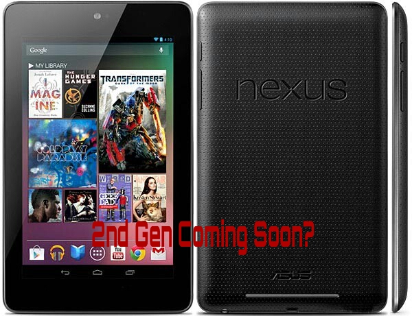 New Nexus 7 Specs Leak from Asus