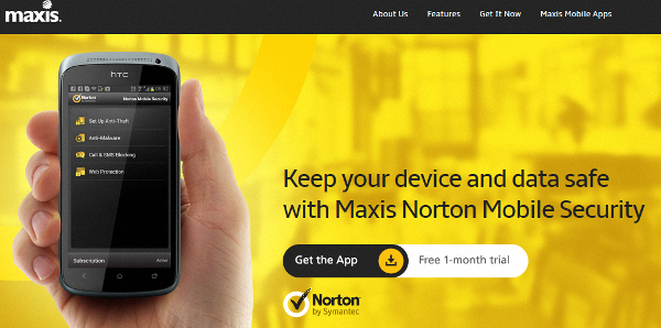 Maxis Safeguards Android With Norton Mobile Security
