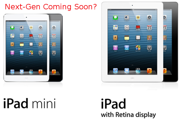 New Apple iPad and iPad mini coming in September?