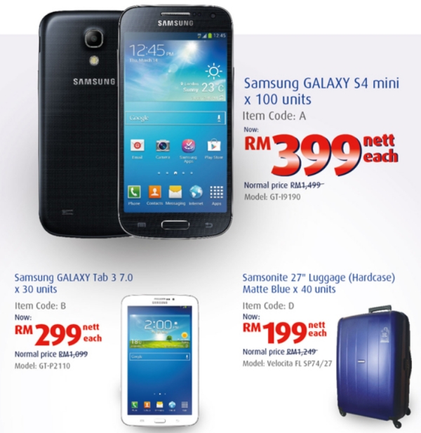 Malaysian Bank Reveals Samsung Galaxy S4 Mini And Galaxy Tab 3 70