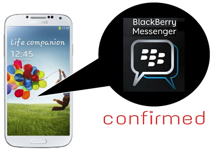 Samsung Galaxy smartphones getting BBM, Samsung Africa confirms