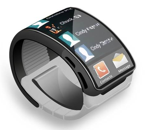 Samsung Galaxy Gear smartwatch concept render shows up