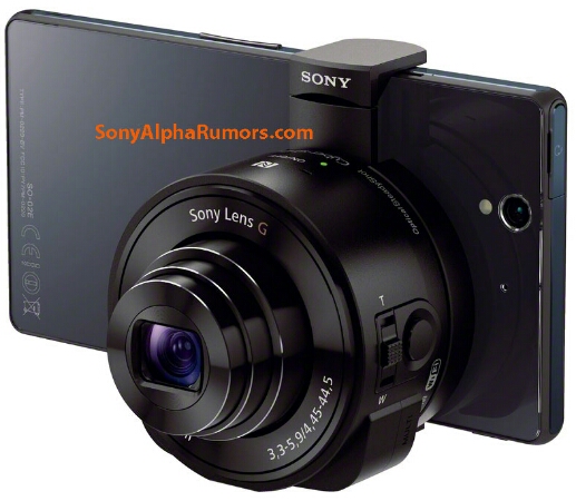 More leaked pics of Sony interchangeable lens system for smartphones